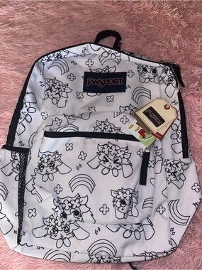 JanSport Cross Town Chibi Anime Backpack